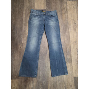Lucky Brand Women's Size 10 Leslie Sweet N'Low Bootcut Stretch Distressed